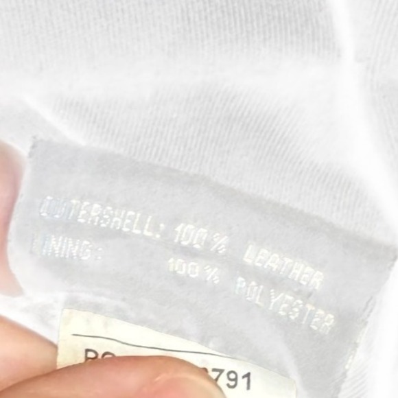 First Classics Mens Vest Vintage‎ Genuine Leather Motorcycle Logo Black Large - Picture 6 of 10